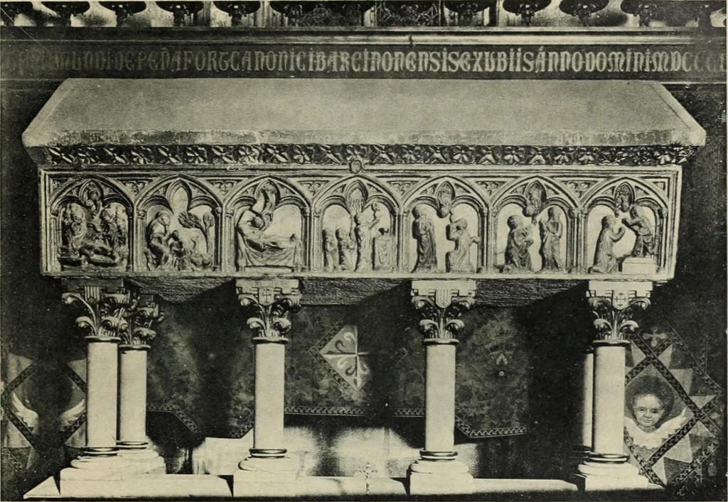 An illustration from Los religiosos en Cataluña durante la primera mitad del siglo 19, 1915, leaf 490