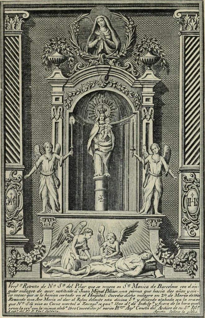 An illustration from Los religiosos en Cataluña durante la primera mitad del siglo 19, 1915, leaf 556