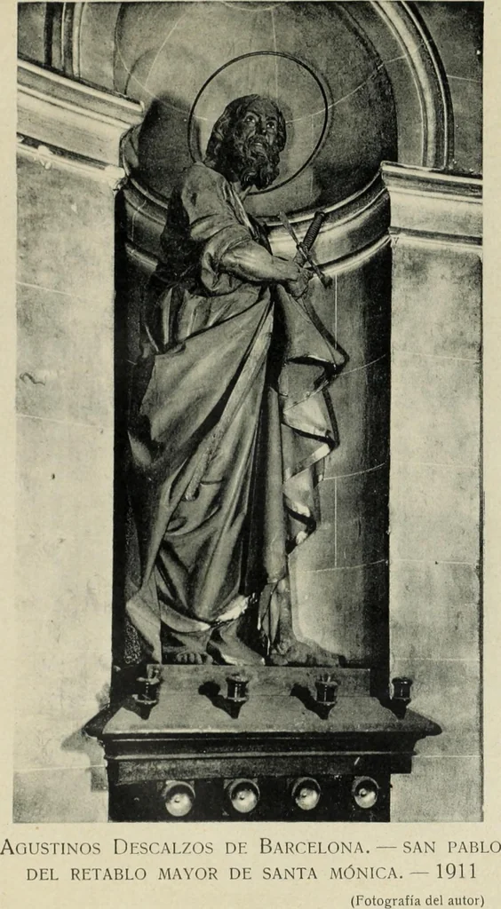 An illustration from Los religiosos en Cataluña durante la primera mitad del siglo 19, 1915, leaf 606