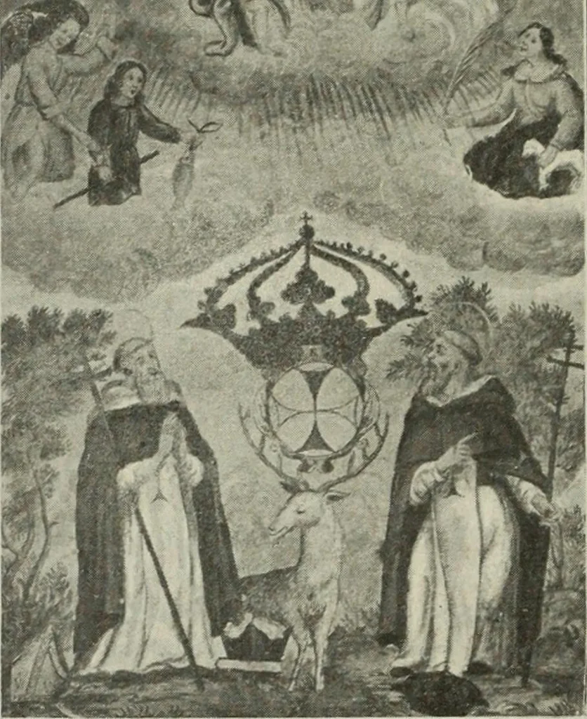 An illustration from Los religiosos en Cataluña durante la primera mitad del siglo 19, 1915, leaf 805
