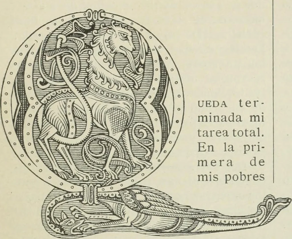 An illustration from Los religiosos en Cataluña durante la primera mitad del siglo 19, 1915, leaf 830