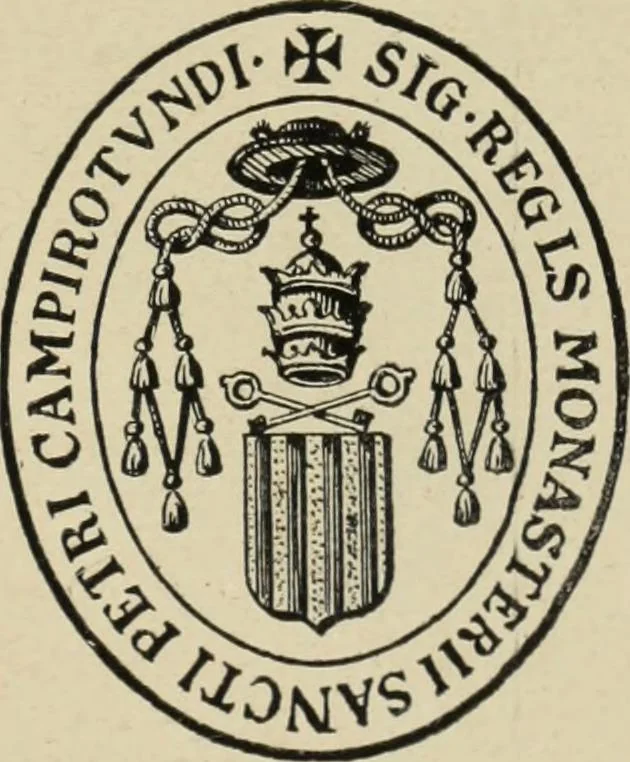 An illustration from Los religiosos en Cataluña durante la primera mitad del siglo 19, 1915, leaf 864
