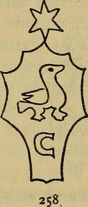 An illustration from The lost language of symbolism : an inquiry into the origin of certain letters, words, names, fairy-tales, folklore, and mythologies, 1912, leaf 110