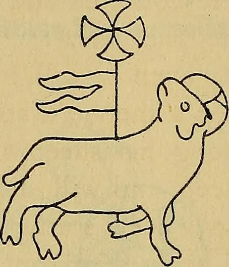 An illustration from The lost language of symbolism : an inquiry into the origin of certain letters, words, names, fairy-tales, folklore, and mythologies, 1912, leaf 111