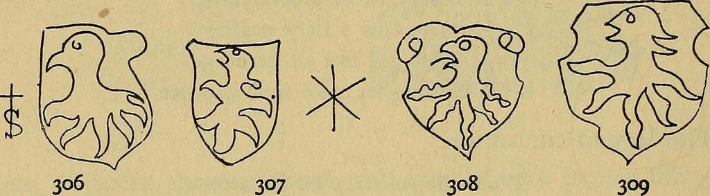 An illustration from The lost language of symbolism : an inquiry into the origin of certain letters, words, names, fairy-tales, folklore, and mythologies, 1912, leaf 129