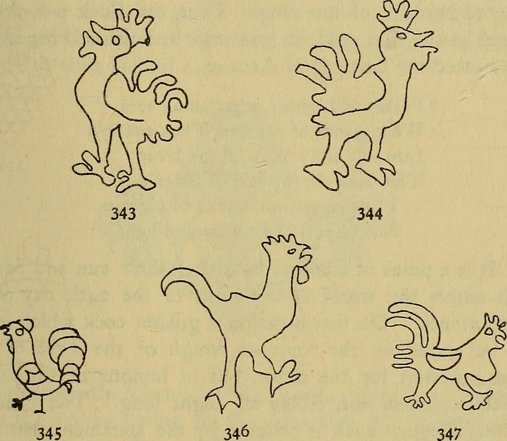 An illustration from The lost language of symbolism : an inquiry into the origin of certain letters, words, names, fairy-tales, folklore, and mythologies, 1912, leaf 142