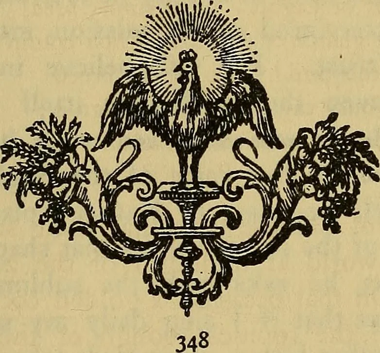 An illustration from The lost language of symbolism : an inquiry into the origin of certain letters, words, names, fairy-tales, folklore, and mythologies, 1912, leaf 144