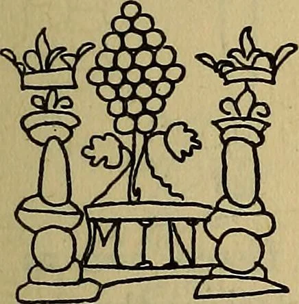 An illustration from The lost language of symbolism : an inquiry into the origin of certain letters, words, names, fairy-tales, folklore, and mythologies, 1912, leaf 178