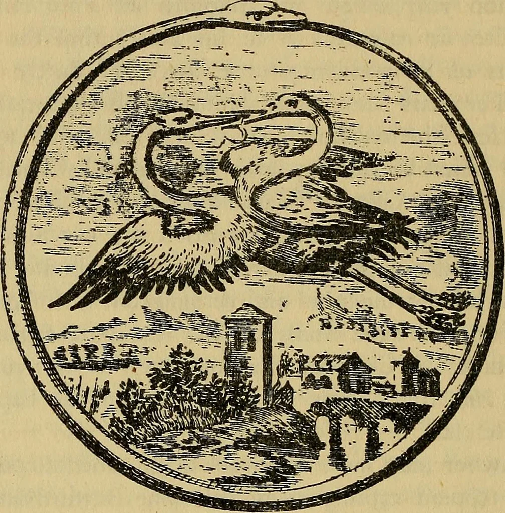 An illustration from The lost language of symbolism : an inquiry into the origin of certain letters, words, names, fairy-tales, folklore, and mythologies, 1912, leaf 25