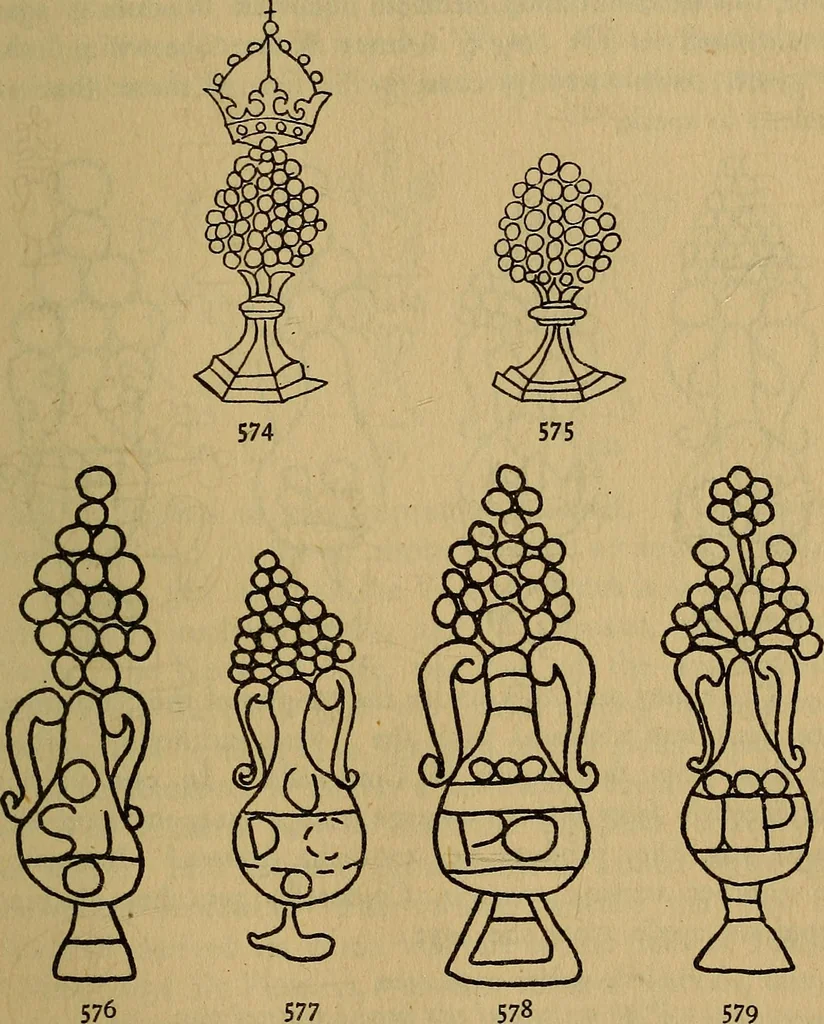 An illustration from The lost language of symbolism : an inquiry into the origin of certain letters, words, names, fairy-tales, folklore, and mythologies, 1912, leaf 266
