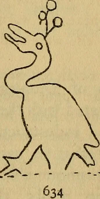 An illustration from The lost language of symbolism : an inquiry into the origin of certain letters, words, names, fairy-tales, folklore, and mythologies, 1912, leaf 279