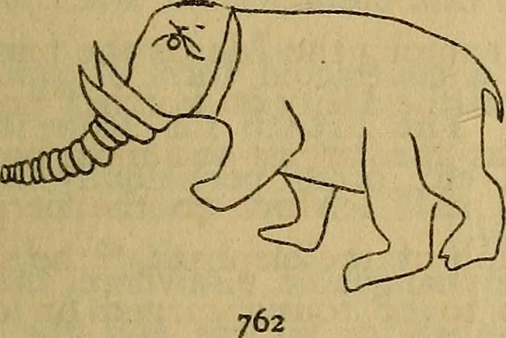 An illustration from The lost language of symbolism : an inquiry into the origin of certain letters, words, names, fairy-tales, folklore, and mythologies, 1912, leaf 366