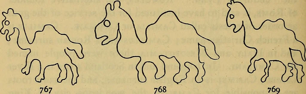 An illustration from The lost language of symbolism : an inquiry into the origin of certain letters, words, names, fairy-tales, folklore, and mythologies, 1912, leaf 373