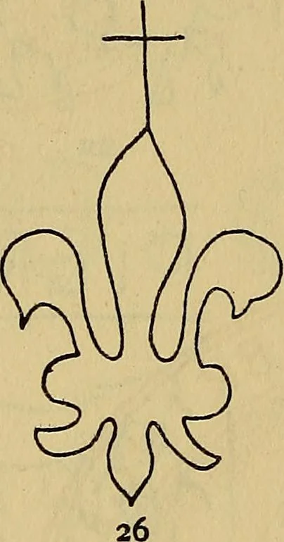 An illustration from The lost language of symbolism : an inquiry into the origin of certain letters, words, names, fairy-tales, folklore, and mythologies, 1912, leaf 39