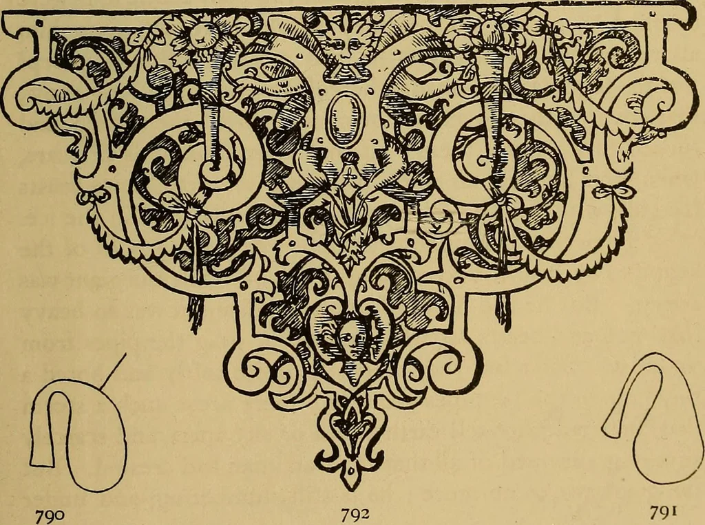 An illustration from The lost language of symbolism : an inquiry into the origin of certain letters, words, names, fairy-tales, folklore, and mythologies, 1912, leaf 390
