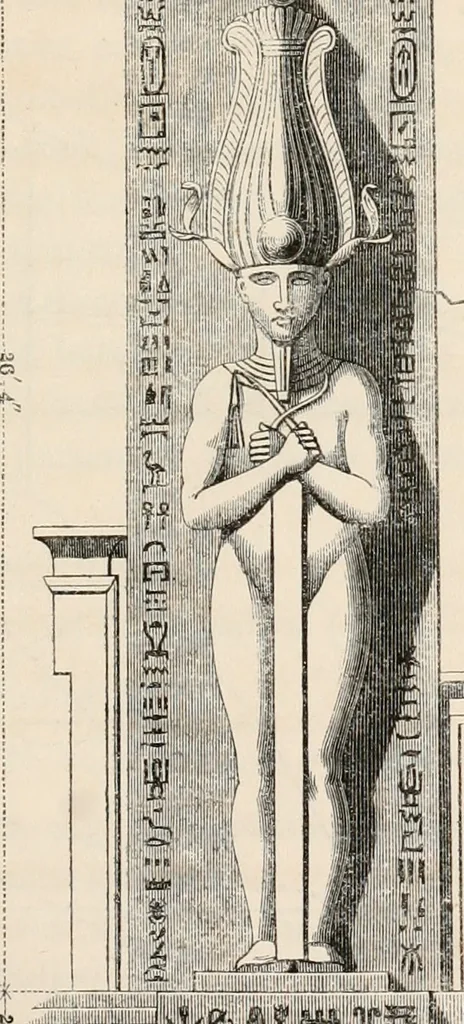An illustration from The lost solar system of the ancients discovered, 1856, leaf 158