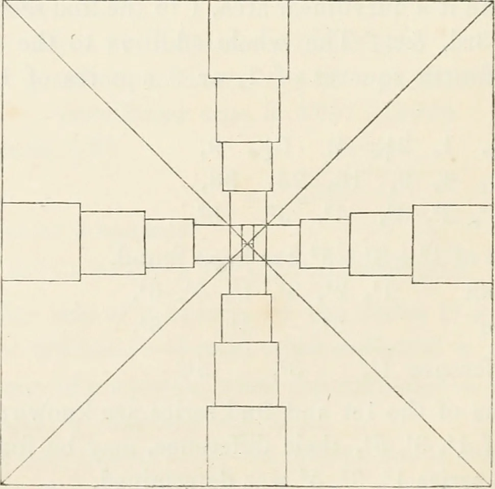 An illustration from The lost solar system of the ancients discovered, 1856, leaf 65