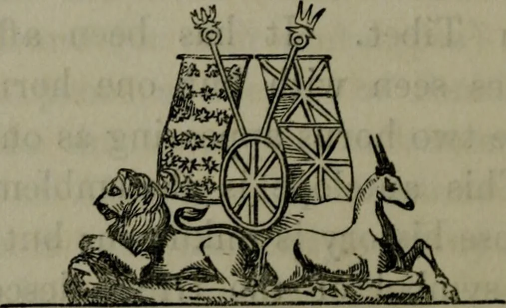 An illustration from The lost tribes and the Saxons of the East and of the west, with new views of Buddhism, and translations of rock-records in India, 1861, leaf 247