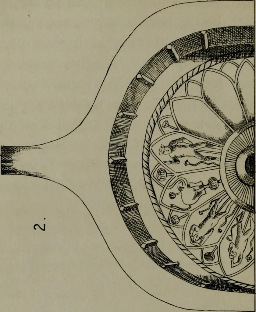 An illustration from The lost tribes and the Saxons of the East and of the west, with new views of Buddhism, and translations of rock-records in India, 1861, leaf 269