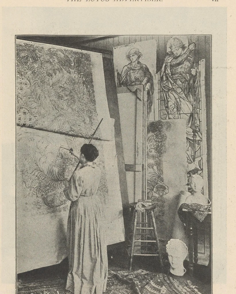 An illustration from The Lotos : a monthly magazine of literature, art and education, 1896, leaf 11