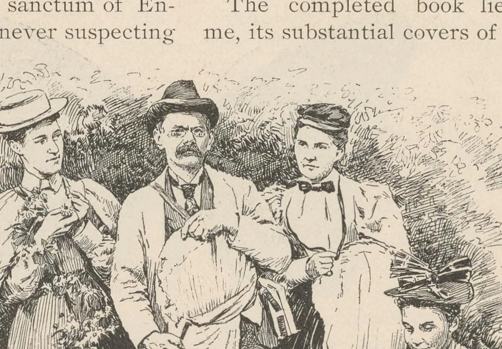 An illustration from The Lotos : a monthly magazine of literature, art and education, 1896, leaf 45