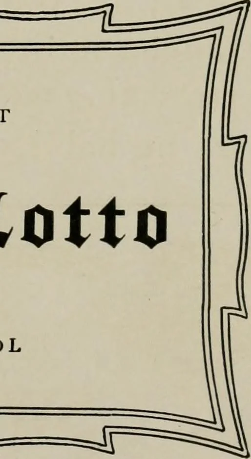 An illustration from Lotto. [Pt.52, vol.5, 1904, leaf 6