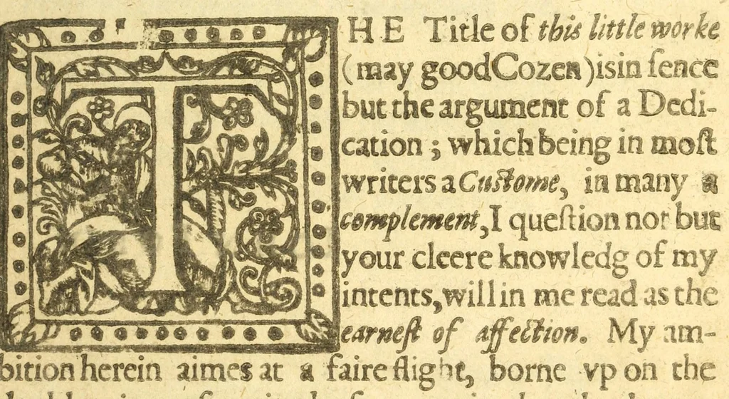 An illustration from Loues sacrifice : a tragedie receiued generally well : acted by the Queenes Majesties Seruants at the Phoenix in Drury-Lane, 1633, leaf 7