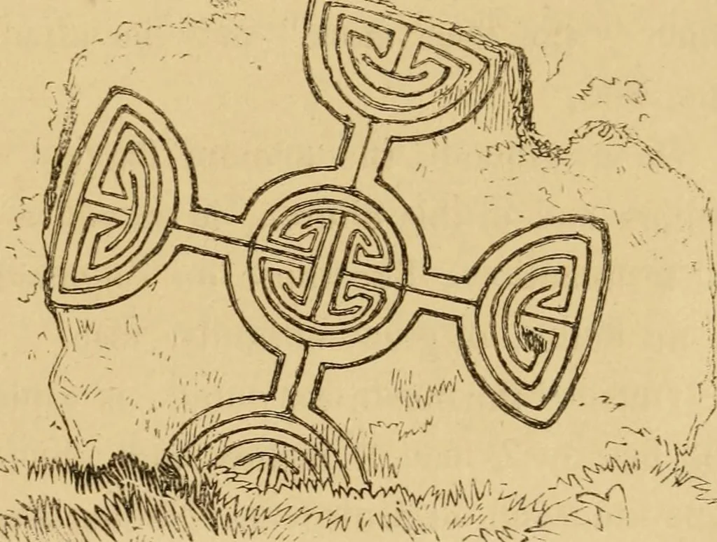 An illustration from Lough Corrib : its shores and islands ; with notices of Lough Mask, 1872, leaf 142