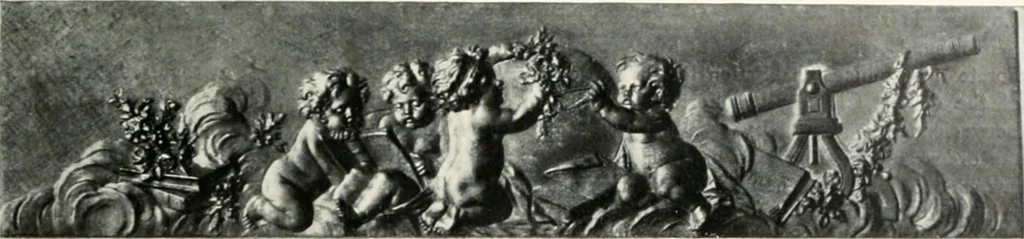 An illustration from Louis XVI furniture, 1913, leaf 10