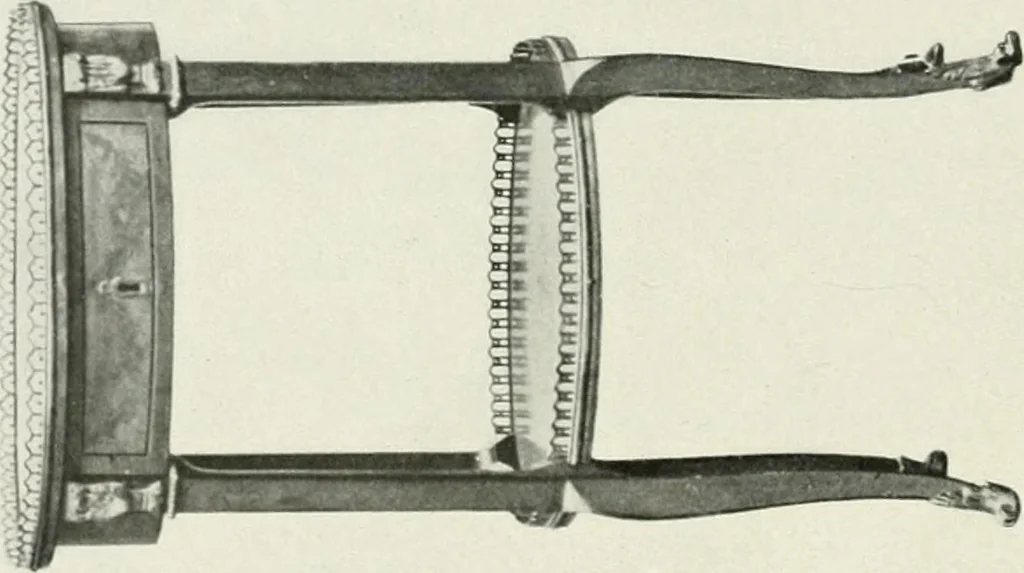 An illustration from Louis XVI furniture, 1913, leaf 121