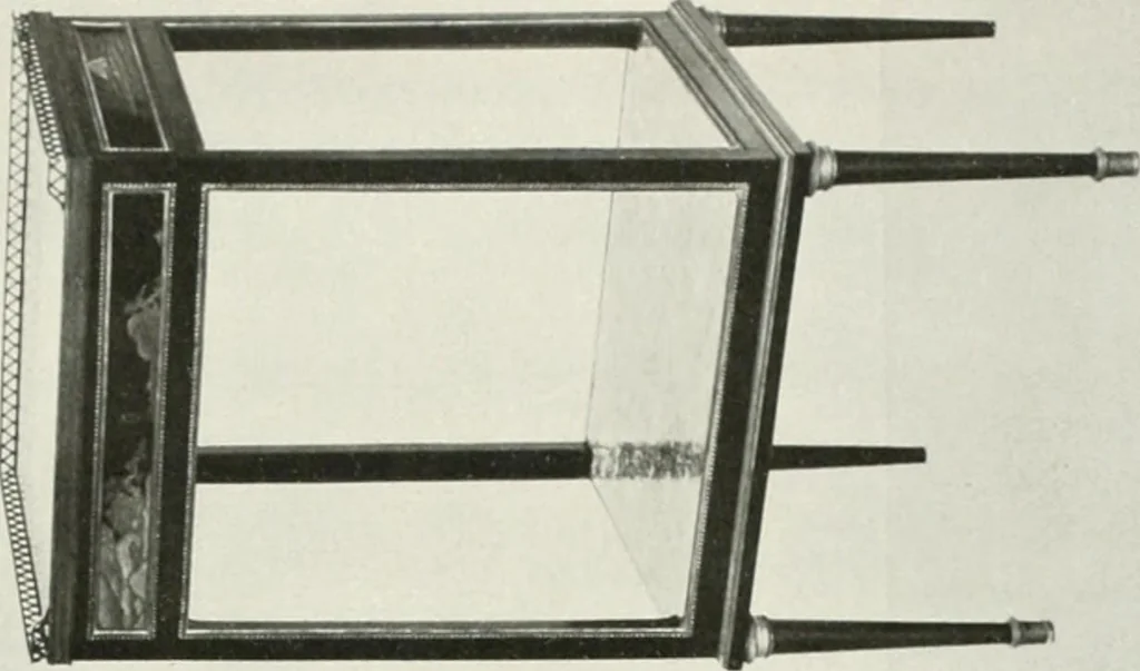 An illustration from Louis XVI furniture, 1913, leaf 122