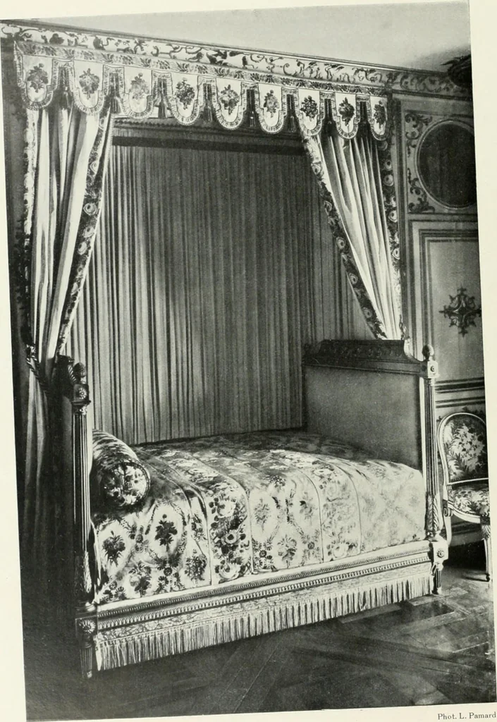 An illustration from Louis XVI furniture, 1913, leaf 225