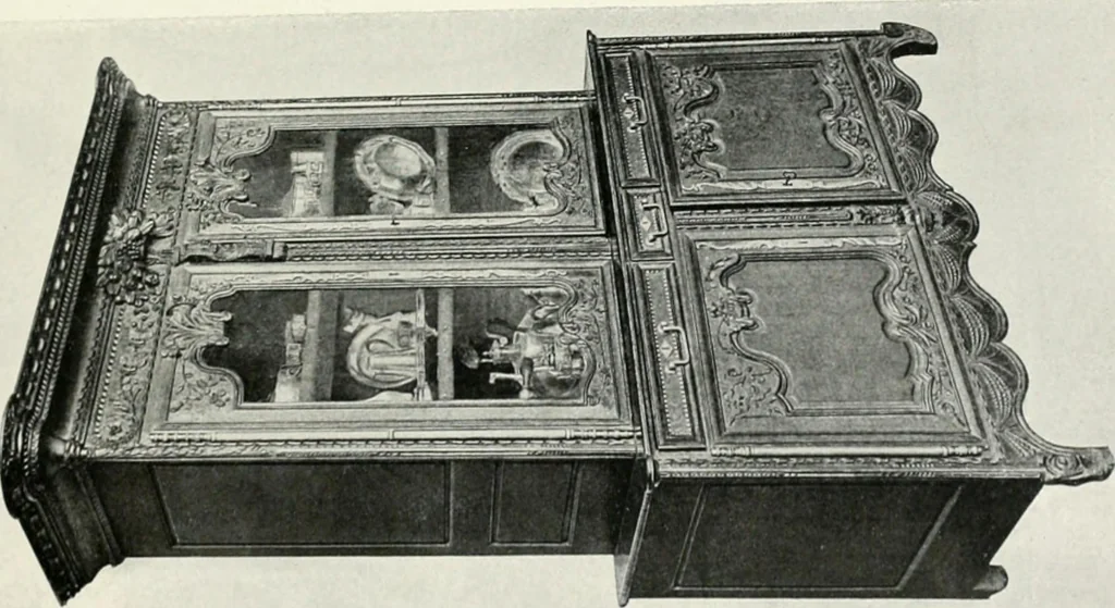 An illustration from Louis XVI furniture, 1913, leaf 234