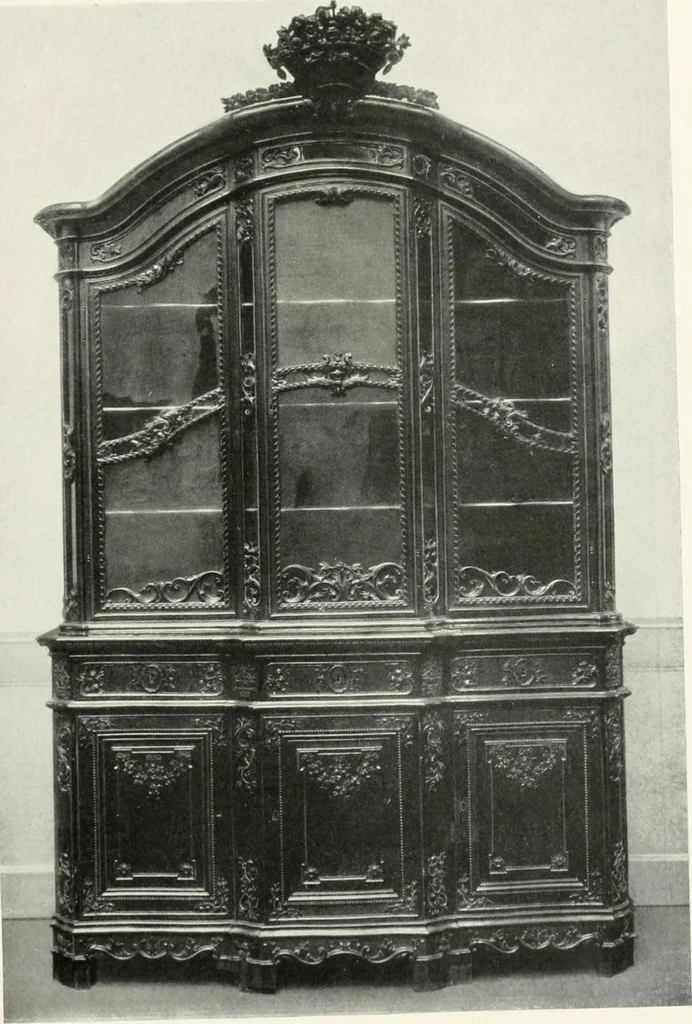 An illustration from Louis XVI furniture, 1913, leaf 238