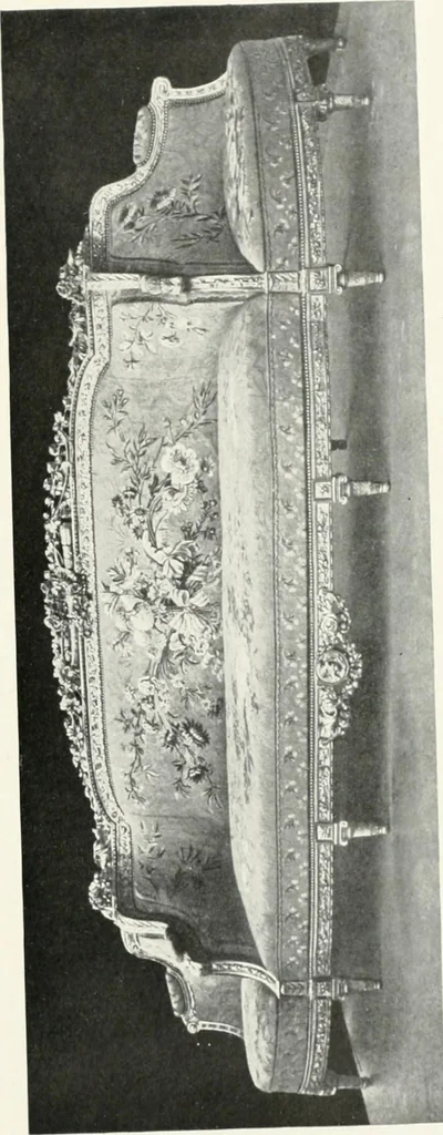 An illustration from Louis XVI furniture, 1913, leaf 248
