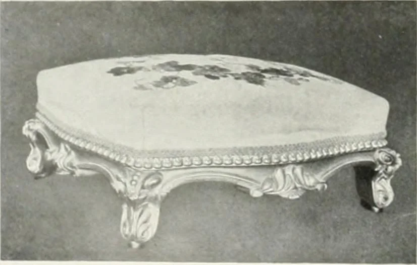 An illustration from Louis XVI furniture, 1913, leaf 255