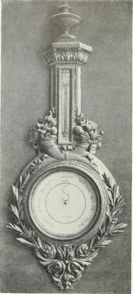 An illustration from Louis XVI furniture, 1913, leaf 287