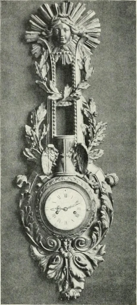 An illustration from Louis XVI furniture, 1913, leaf 287