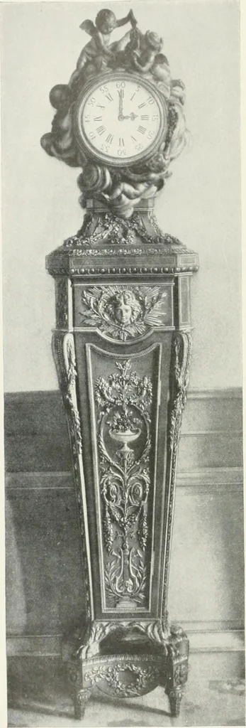 An illustration from Louis XVI furniture, 1913, leaf 289