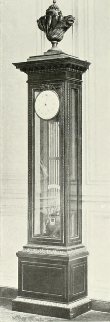 An illustration from Louis XVI furniture, 1913, leaf 290