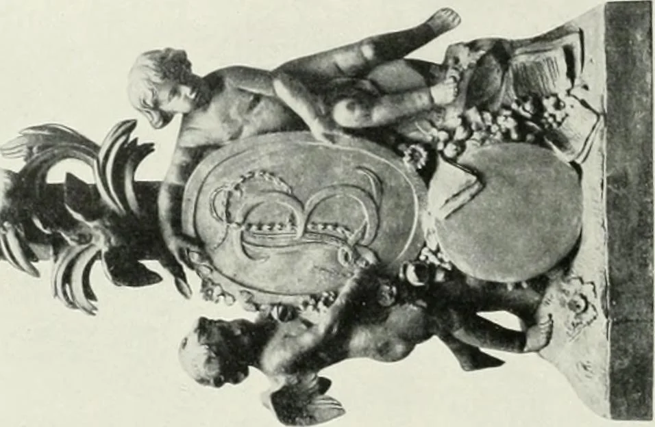 An illustration from Louis XVI furniture, 1913, leaf 291