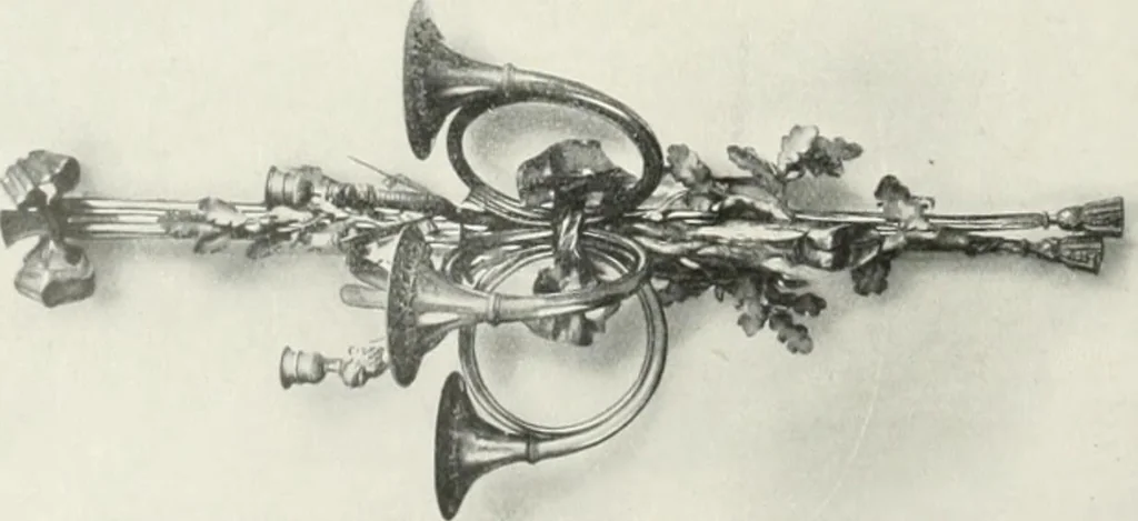 An illustration from Louis XVI furniture, 1913, leaf 293