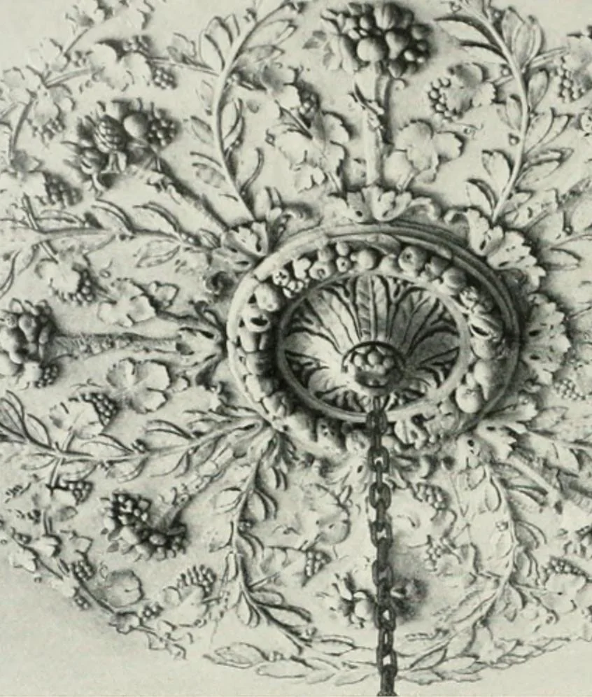 An illustration from Louis XVI furniture, 1913, leaf 87