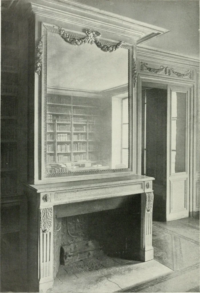An illustration from Louis XVI furniture, 1913, leaf 89