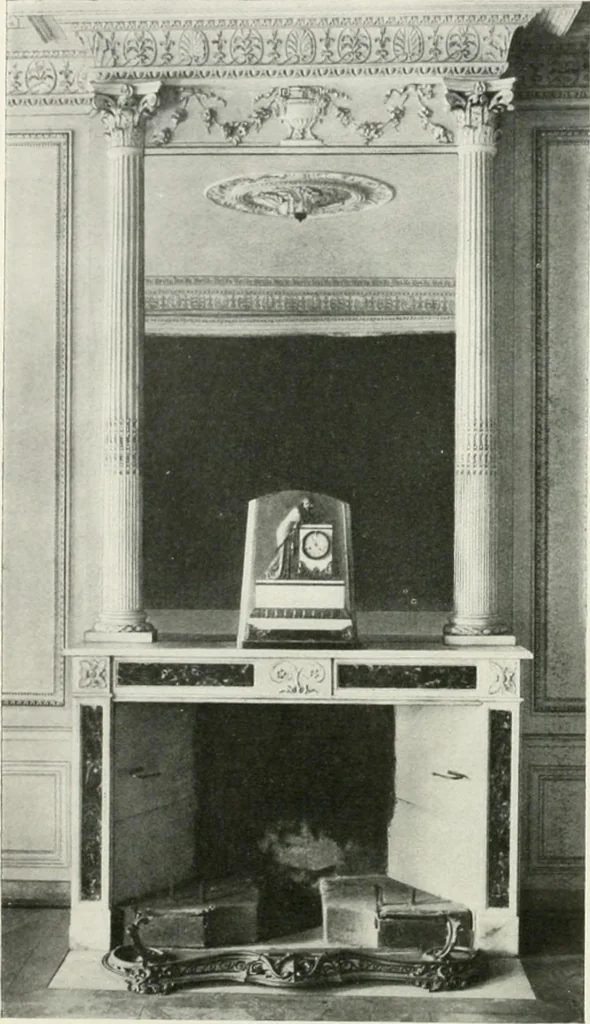 An illustration from Louis XVI furniture, 1913, leaf 91