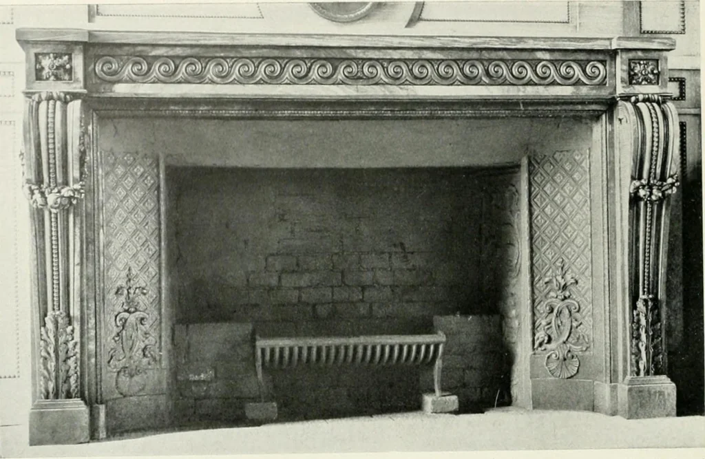 An illustration from Louis XVI furniture, 1913, leaf 93