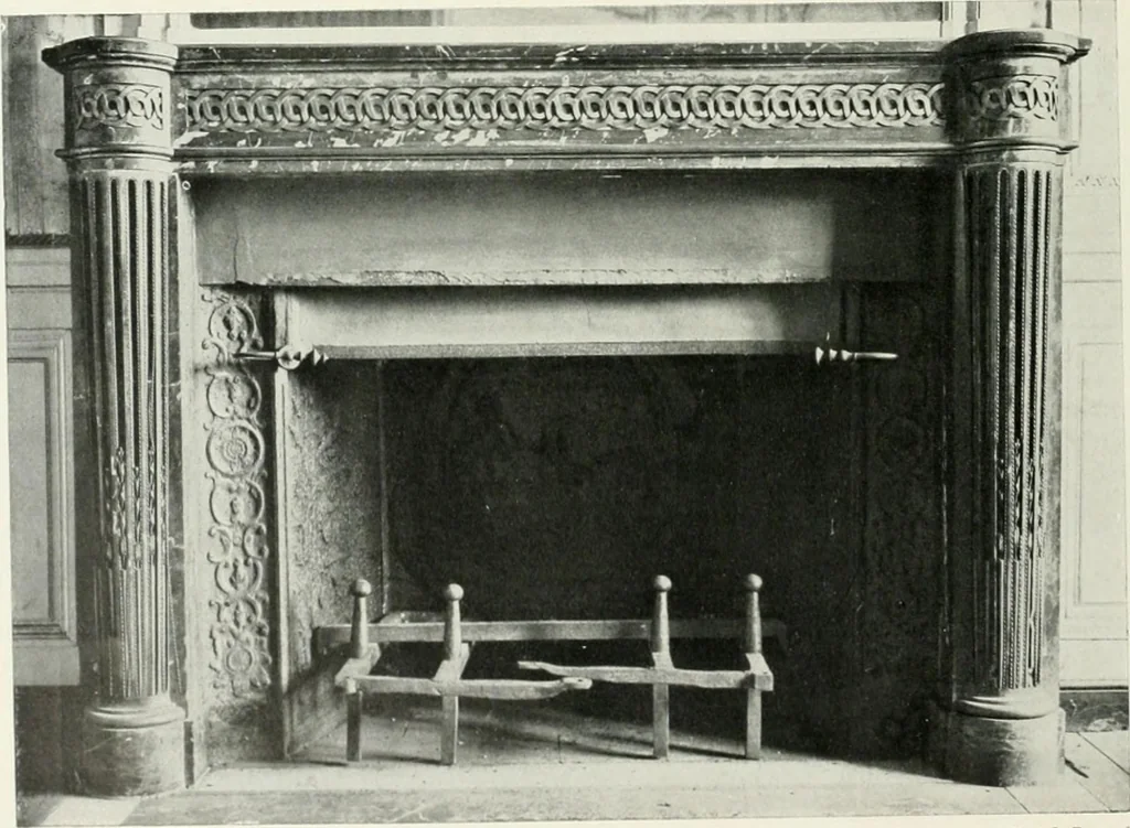 An illustration from Louis XVI furniture, 1913, leaf 93