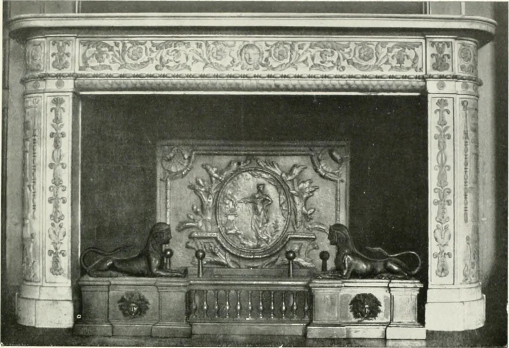 An illustration from Louis XVI furniture, 1913, leaf 94