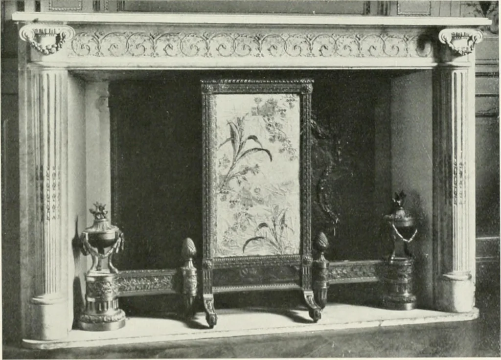 An illustration from Louis XVI furniture, 1913, leaf 94