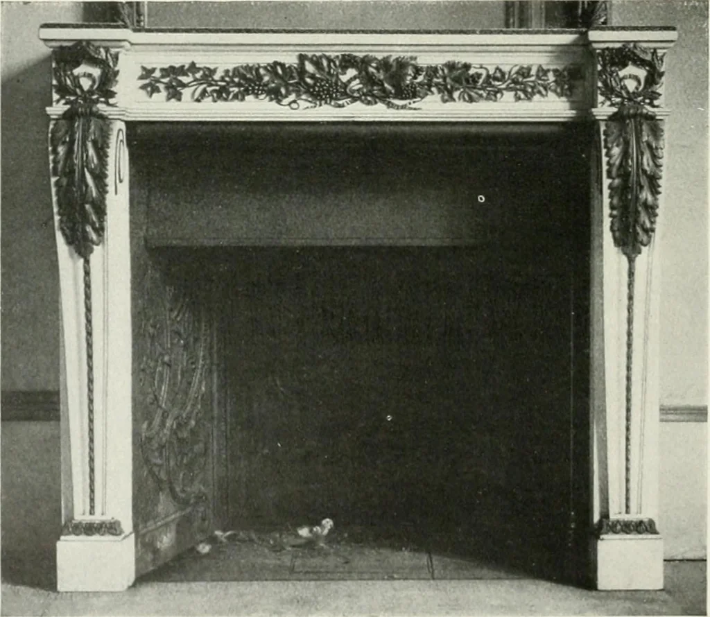 An illustration from Louis XVI furniture, 1913, leaf 95